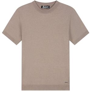 Malelions Knitted T-Shirt lever / taupe, XL