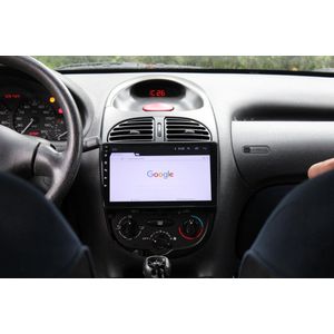 Peugeot 206 Android 10 navigatie Bluetooth USB WiFi 1+16gb autoradio