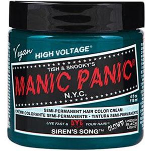 Manic Panic Semi permanente haarverf Siren's Song UV Classic Groen