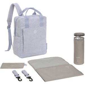 Lässig luiertas Green Label Vividal Backpack rugzak Cord lilac