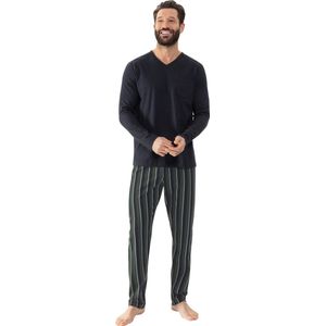 mey Dark Stripe - - Pyjama lang Serie Dark Stripe