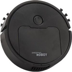 Robotstofzuiger Zwart - Oplaadbare Multifunctionele kleine Stofbot