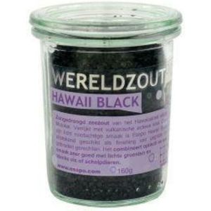 Wereldzout Hawaii Black glas