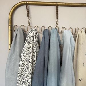Saga Copenhagen | Hydrofiele Doek Hula Swaddle 100x100cm Ice Blue