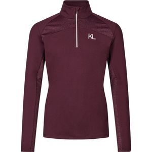 Kingsland Training Shirt Valerie junior Winetasting - 134-140 | Winterkleding ruiter