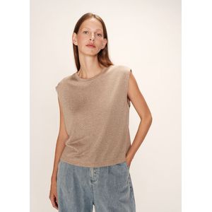 Grace & Mila Rimbaud top glitter champagne