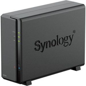 Synology DiskStation DS124 data-opslag-server NAS Desktop Ethernet LAN Zwart RTD1619B