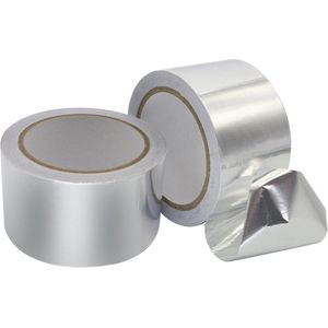 Tape - Thermisch - Aluminium - Foil Adhesive Sealing Tape - Reparaties - Hittebestendig Folie - Plakband