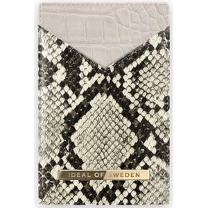 iDeal of Sweden Magnetic Card Holder Atelier voor Universal Dusty Cream Python