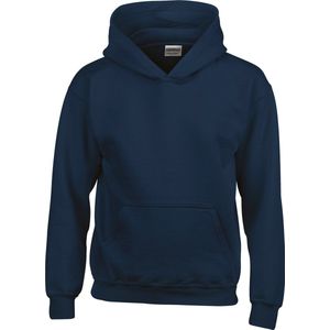 Gildan Heavy Blend™ Classic Fit Youth Hooded Sweatshirt GI18500B - Navy - 3/4 years (XS)