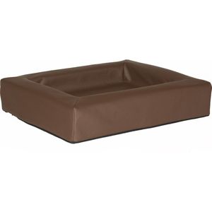 Comfort-Kussen hondenmand leatherlook 85 x 70 x 12 cm - Bruin