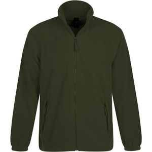 SOLS Heren North Full Zip Outdoor Fleece Jacket (Leger)
