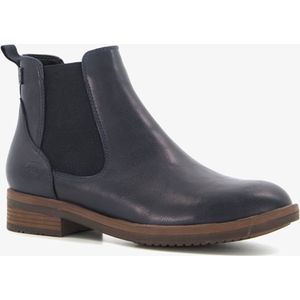 Tamaris lage Chelsea boots donkerblauw - Maat 38