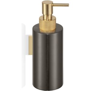 Zeepdispenser wandmodel - CLUB WSP 3, donker brons/goud.