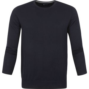 Suitable Respect Oini Pullover O-hals Donkerblauw - Maat M - Heren - Pullovers