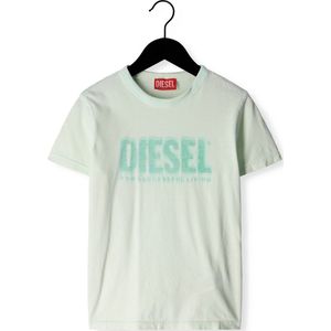 Diesel Tdiegore6 Polo's & T-shirts Jongens - Polo shirt - Groen - Maat 128
