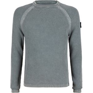Rellix Knitwear Crewneck Pique Truien & Vesten Jongens - Sweater - Hoodie - Vest- Grijs - Maat 176