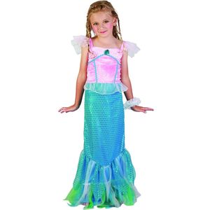 LUCIDA - Zeemeermin jurk voor meisjes - L 128/140 (10-12 jaar)