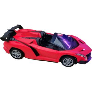 Darenci DARE Raceauto - Remote Control - Cabrio - Speelgoed Auto - Afstandsbediening - Elektrisch bestuurbaar - Rood/Zwart
