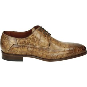 Greve 4976.07 - Heren veterschoenNette herenschoenen - Kleur: Cognac - Maat: 46