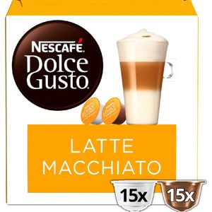 NESCAFÉ Dolce Gusto Latte Macchiato capsules - 90 koffiecups voor 45 koppen koffie