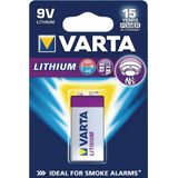 Varta 9V Lithium Batterij - 1 stuk