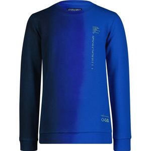 4PRESIDENT Sweater jongens - Cobalt Tie Dye - Maat 128 - Jongens trui