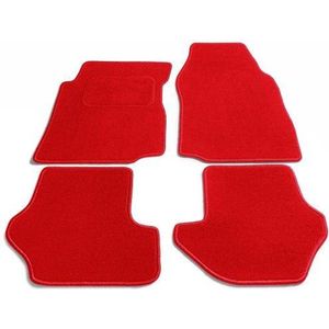 PK Automotive Complete Velours Automatten Rood Fiat Brava/Bravo/Marea 1995-2000