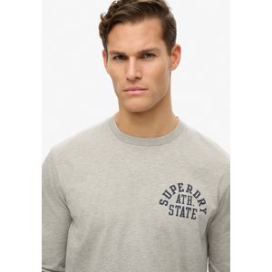 Superdry - Athletic Essentials top met lange mouwen - Heren - Tops