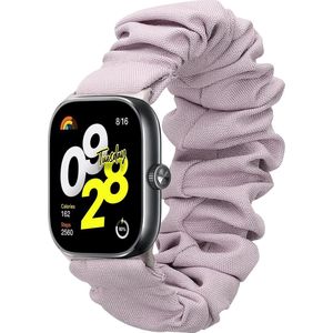 kwmobile elastisch bandje voor smartwatch - geschikt voor Xiaomi Redmi Watch 4 / Band 8 Pro - Horlogebandje van katoen - In lavendel