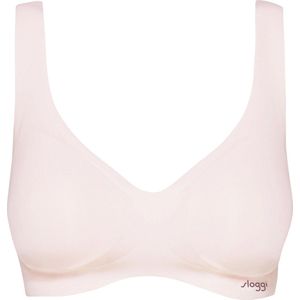 Sloggi Women ZERO Feel Bralette - zachte dames top zonder beugel - off white - Maat: XS