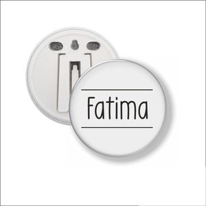 Button Met Clip 58 MM - Fatima