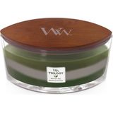 WoodWick Trilogy Mountain Trail Ellipse Candle