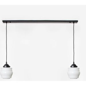2 x Bloemknop aan plafondbalk Moonlight - Art Deco Trade