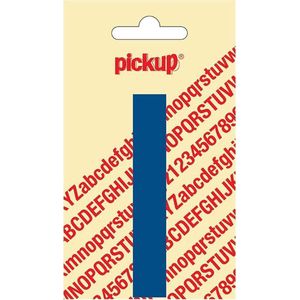 Pickup plakletter Nobel 90 mm blauw I - 31052090I