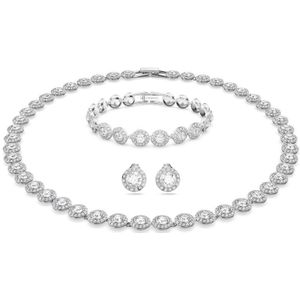 Swarovski Angelic Crystal Set  - Zilver