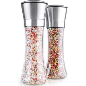 Pepermolen - Luxe Peper en Zoutmolen Set - Premium Kwaliteit - Stevig Materiaal - Luxe kwaliteit - Hervulbaar - Pepermolen - Zoutmolen - Barbecue -BBQ - BBQ accessoires