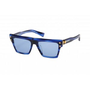 BALMAIN ZONNEBRIL BPS-121D-54 BLU-GLD