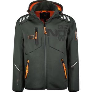 Geographical Norway Softshell Heren Jas Robin Grijs - M