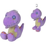 Nicotoy Dino paars  pluche 45cm