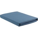 Beddinghouse Jersey - Split-topper Hoeslaken - Tweepersoons - 140x200/220 cm - Blauw