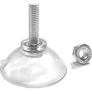 Zuignap Met Schroefdraad - 6pcs