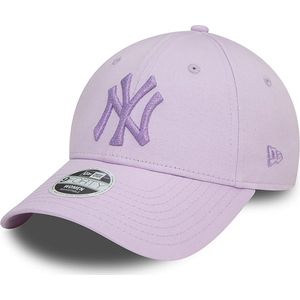 New Era - New York Yankees Womens Metallic Pastel Purple 9FORTY Adjustable Cap