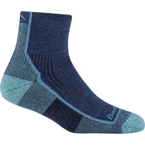 Hiker 1/4 Midweight with Cushion - Blue Jay- Hardloopsokken van merinowol