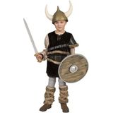 Piraat & Viking Kostuum | Kolbein Viking Hafnarfjordur | Jongen | Maat 140 | Carnaval kostuum | Verkleedkleding