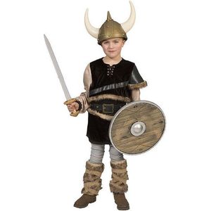 Piraat & Viking Kostuum | Kolbein Viking Hafnarfjordur | Jongen | Maat 140 | Carnaval kostuum | Verkleedkleding