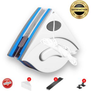 Magnetische Ramenwasser - Magnetische Raamwisser Voor Dubbelglas - Ruitenreiniger - Ramenwasser - Magneet Ruitenwisser