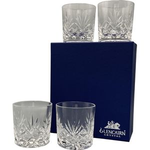 Whiskyglazen Skye 4 stuks - Geschenkverpakking - Loodkristal - Glencairn Crystal Scotland
