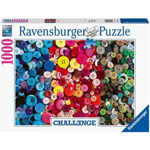 Buttons Challenge Puzzel (1000 Stukjes, Buttons Thema)