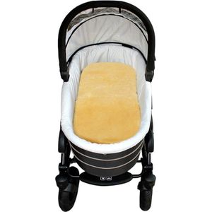 WOOOL® Schapenvacht Inleg Kinderwagen - Baby - Medicinaal - 100% Echte Schapenwol  - Kinderwagen en Buggy